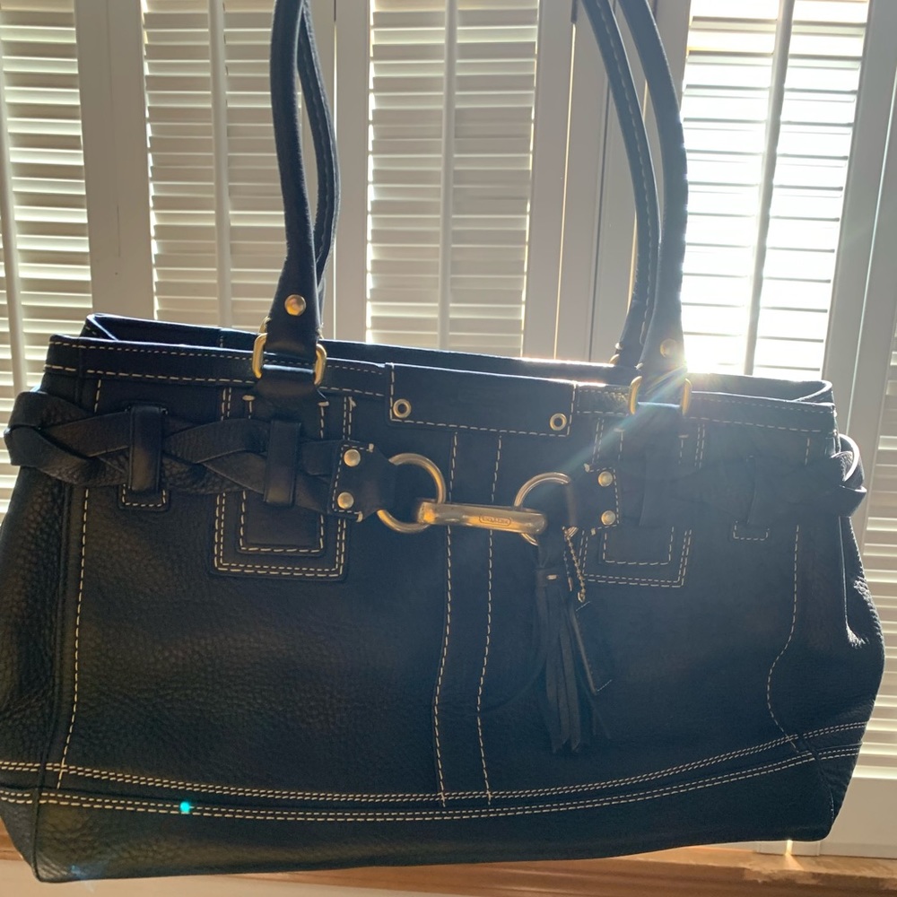 Black Coach Handbag